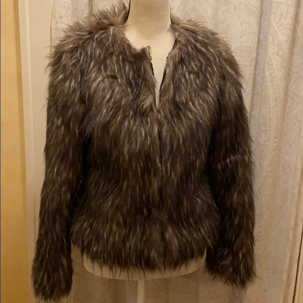 Gorgeous YOKI vegan fur jacket!